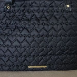 Betsey Johnson weekender bag